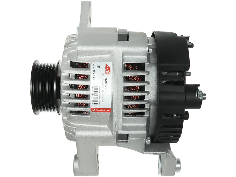 Plusline Alternatör – 12V 75A – Renault Clio, Kangoo, Megane, Scenic & Opel Arena Uyumlu