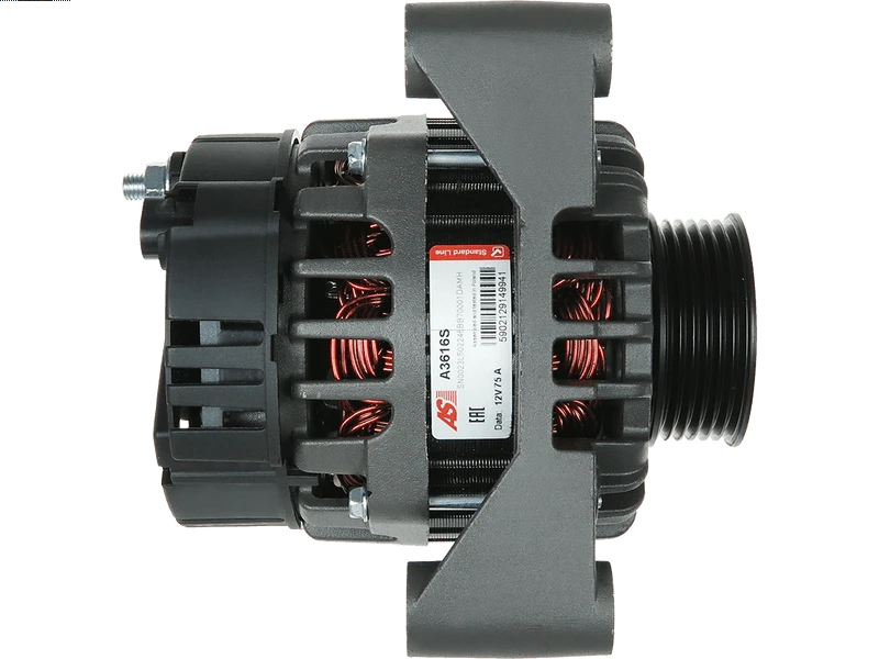 Plusline Alternatör – 12V 75A – Volvo Penta Deniz Motorları Uyumlu