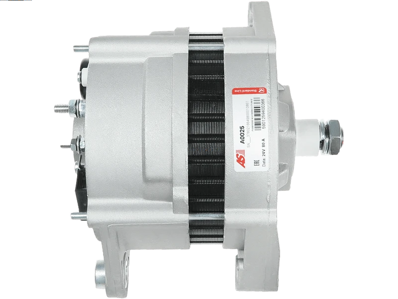 Plusline Alternatör – 24V 80A – Iveco, Renault Trucks, Scania, Heuliez, Irisbus Uyumlu
