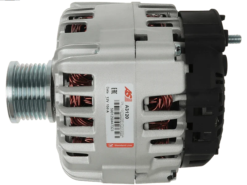 DİNAMO MARKET YAN SANAYİ 12V 150A / TG15C058 / VALEO TİPİ 150A (L-DFM) OPEL MOVANO / OPEL VIVARO / RENAULT LAGUNA / RENAULT TRAFFIC 2000 CDI RULMANLI KASNAK 7 KANAL