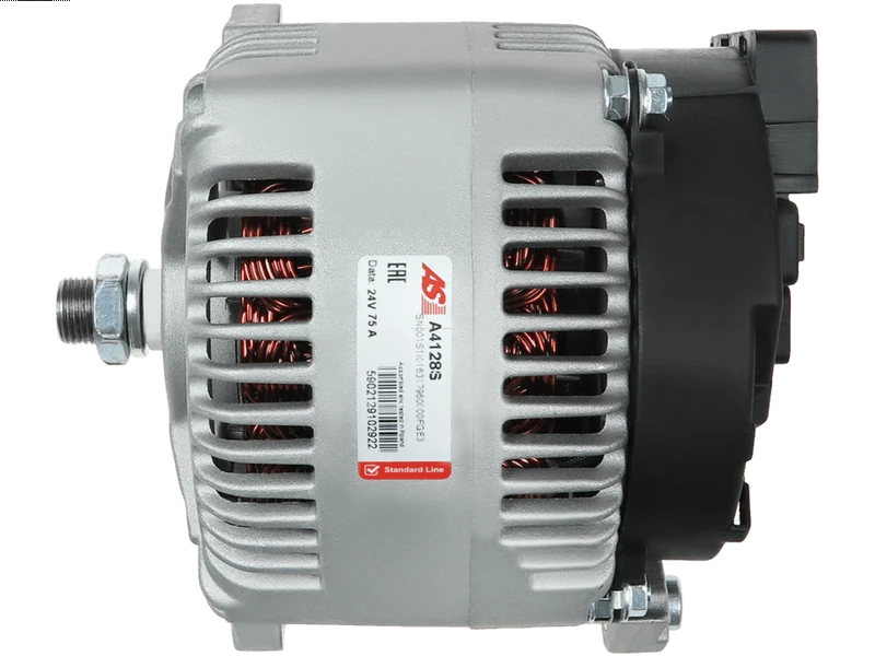Plusline Alternatör – 24V 75A – Caterpillar, Perkins, JBLand Power Fastrac, New Holland, Cat AP600, Asfalt Serme Mikseri Perkins, Hyster, JCB Uyumlu
